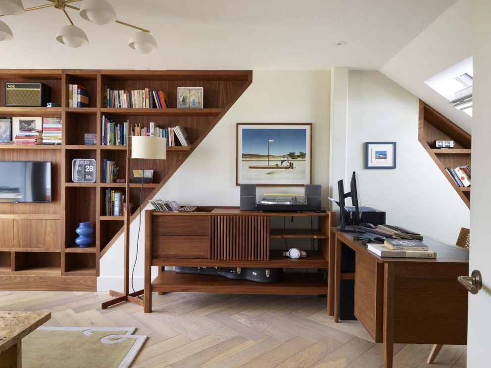Easterly Eden | Loft study | Interior Designers